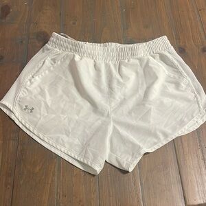 White athletic shorts